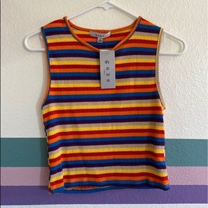 Striped tank top